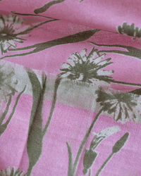 Épice Daisies Square Scarf in Begonia 2 - Bliss Boutiques