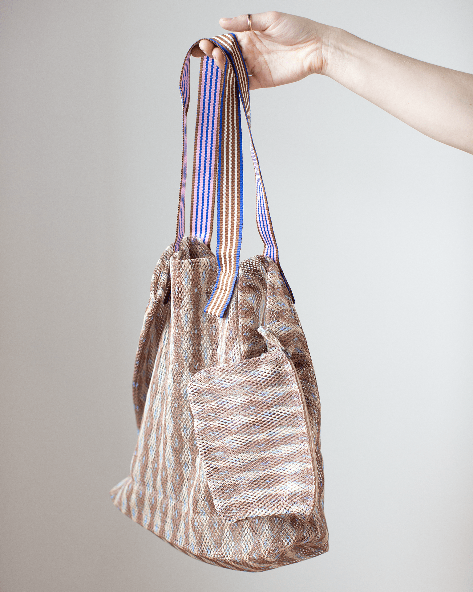 Épice Accessories Caramel Diamonds Bag in Caramel - Large