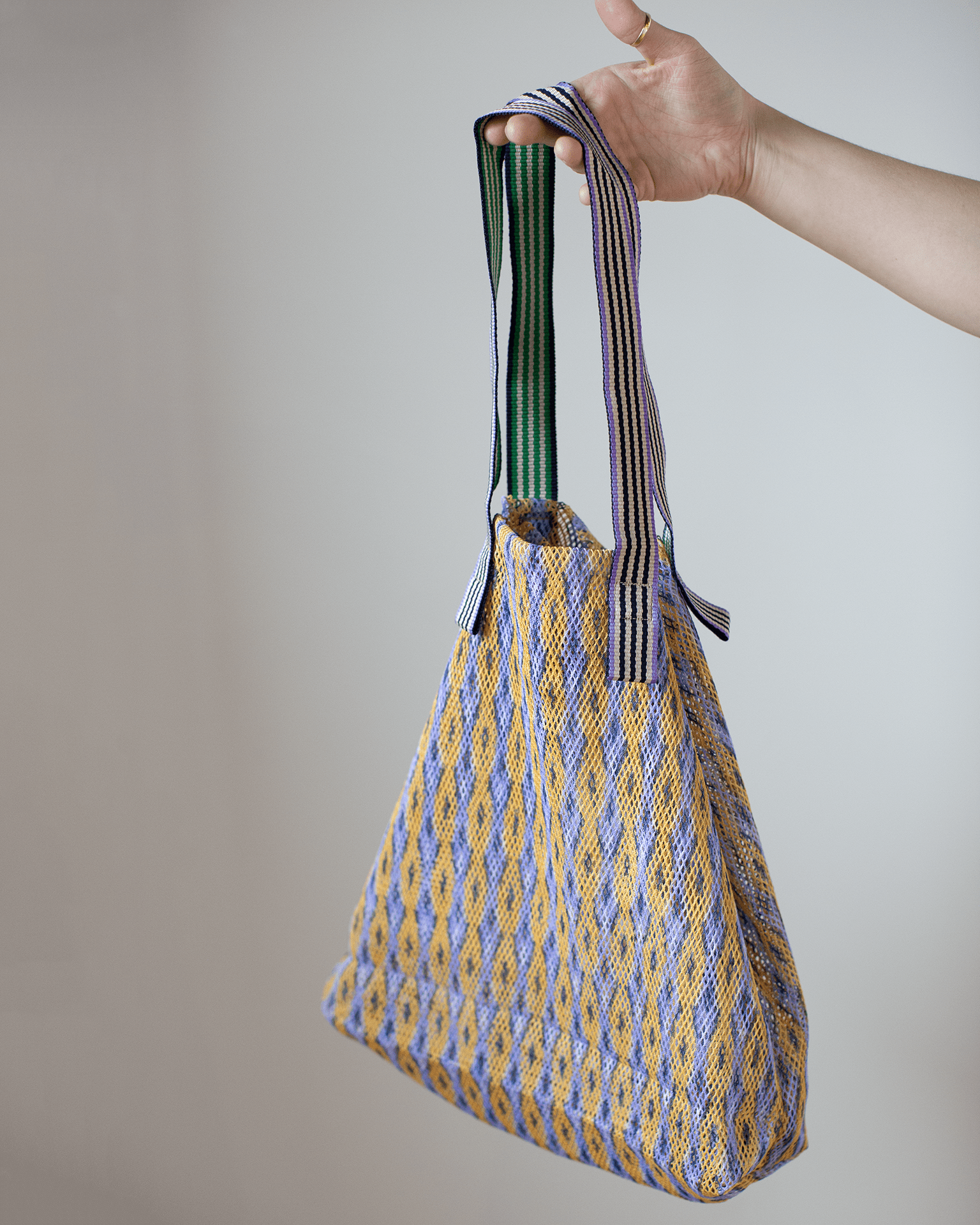 Épice Diamonds Bag in Golden - Large