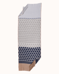 Épice Dot Panel Scarf in Indigo