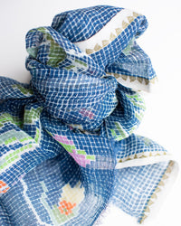 Épice Fairytale Emb 70x180 Scarf in Midnight 3 - Bliss Boutiques