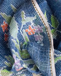 Épice Fairytale Emb 70x180 Scarf in Midnight 2 - Bliss Boutiques