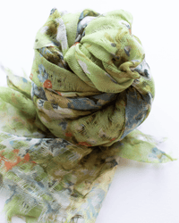 Épice Fleur 1 Scarf in Jade