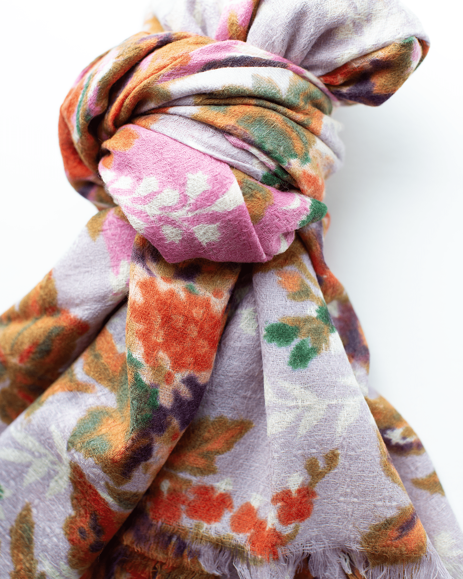 Épice Fleur 2 Scarf in Iris Rose