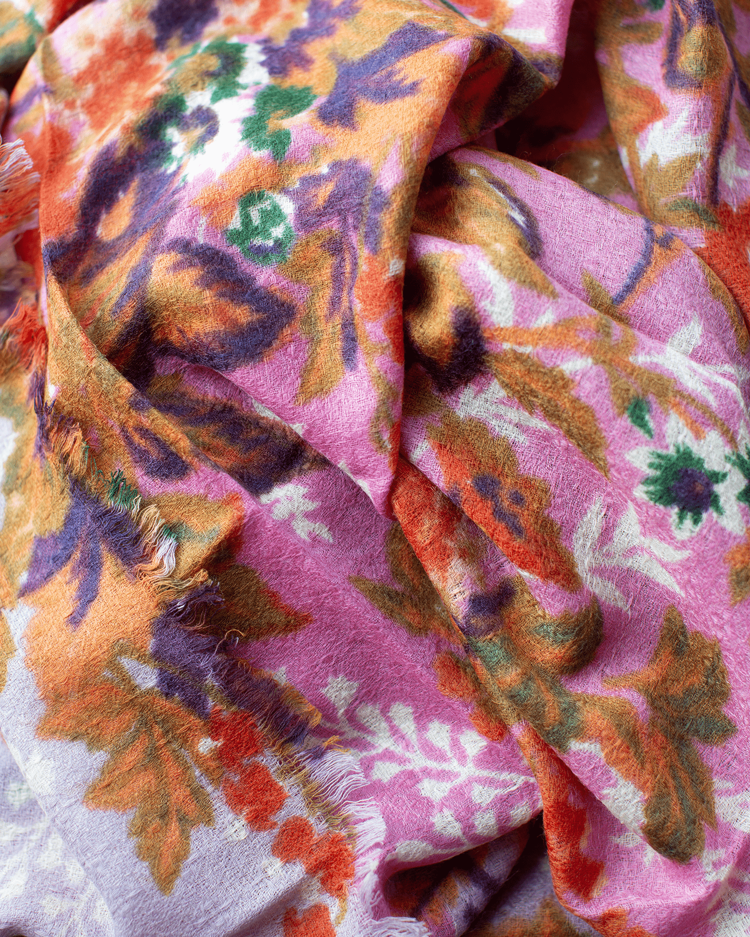 Épice Fleur 2 Scarf in Iris Rose