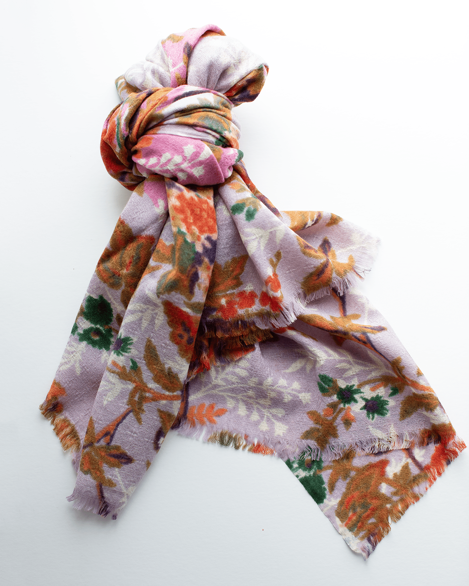 Épice Fleur 2 Scarf in Iris Rose