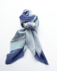 Épice Iconic Check 7 Bandana in Verde