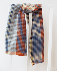 Épice Stripe/Check Scarf in Sunset 1 - Bliss Boutiques