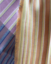 Épice Stripe/Stripe Scarf in Brown 2 - Bliss Boutiques