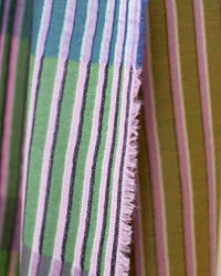 Épice Stripe/Stripe Scarf in Green 2 - Bliss Boutiques