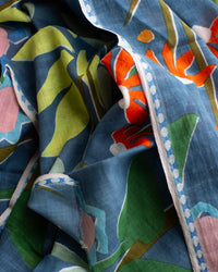 Épice Thombelina 90x200 Scarf in Blueberry 2 - Bliss Boutiques