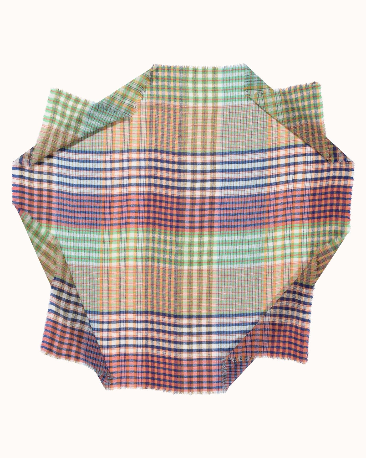 Épice Varied Plaid Bandana in Confetti