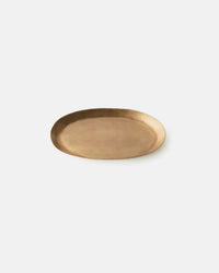 Fog Linen Work Home Brass Oval Tray - Various Sizes