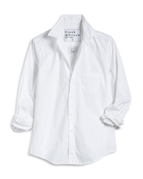Frank & Eileen Barry Button Up in White Superluxe - Bliss Boutiques