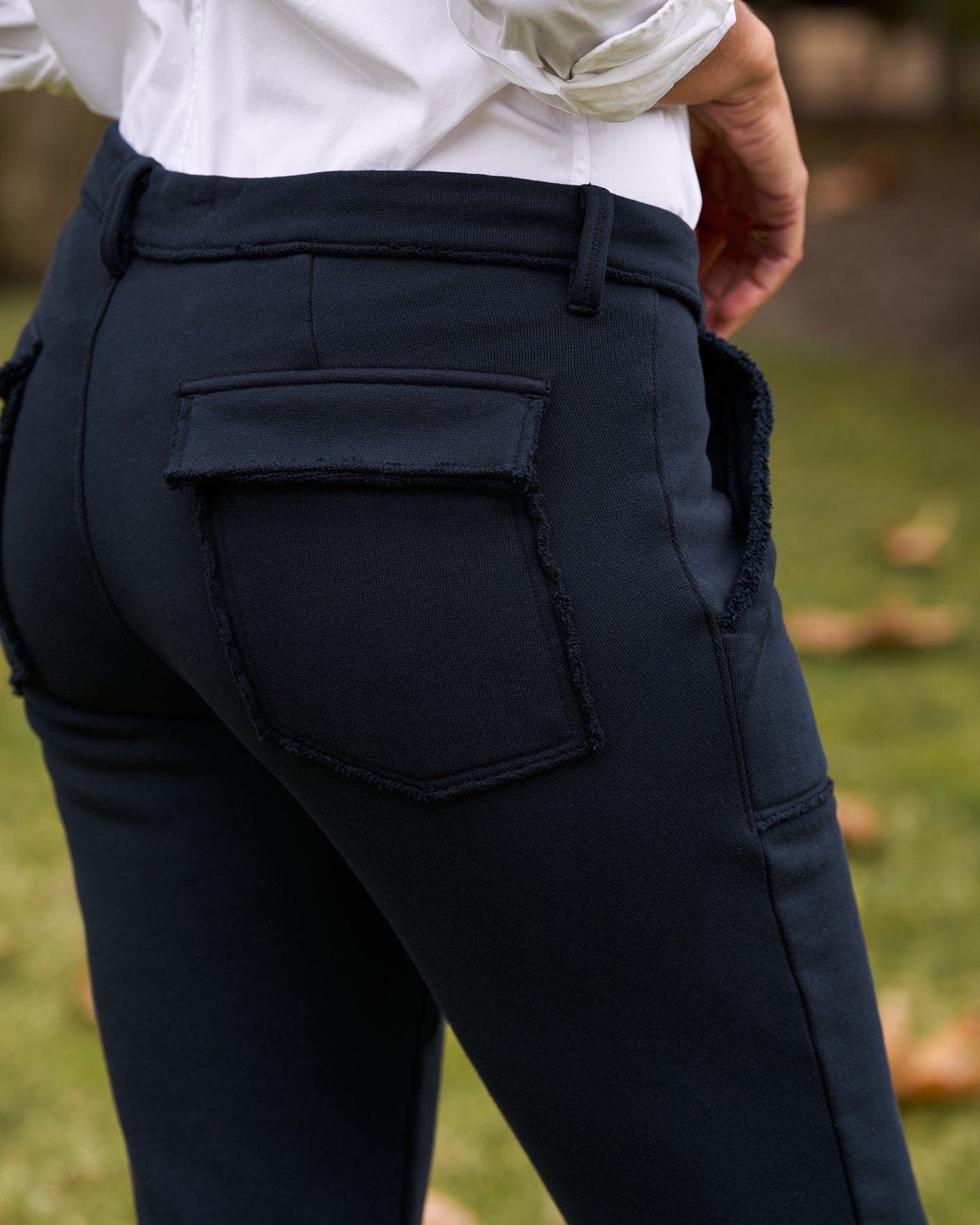 Frank & Eileen Blackrock Utility Sweatpant in British Royal Navy