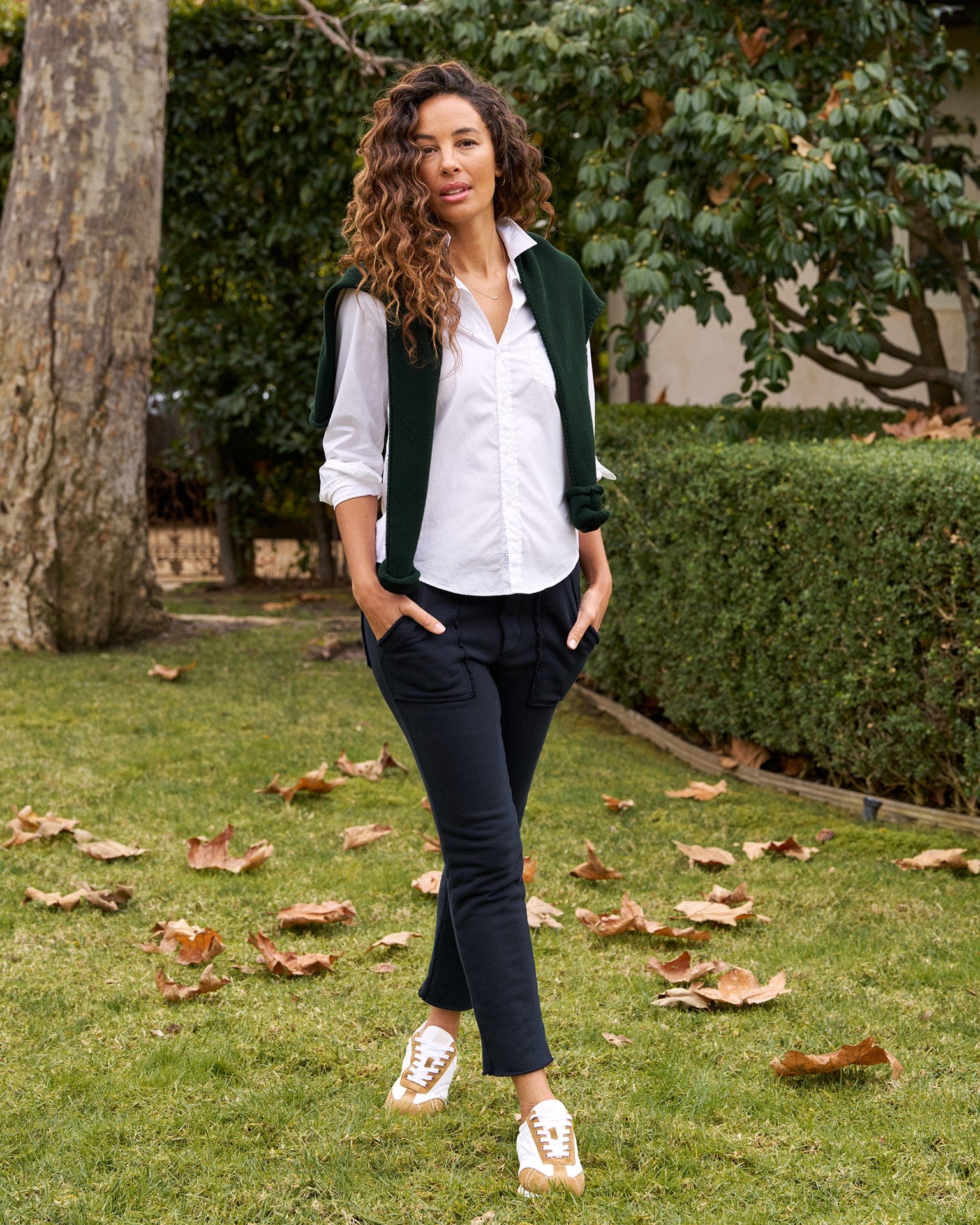 Frank & Eileen Blackrock Utility Sweatpant in British Royal Navy