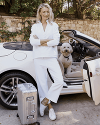 Frank & Eileen Carmel Travel Set in White