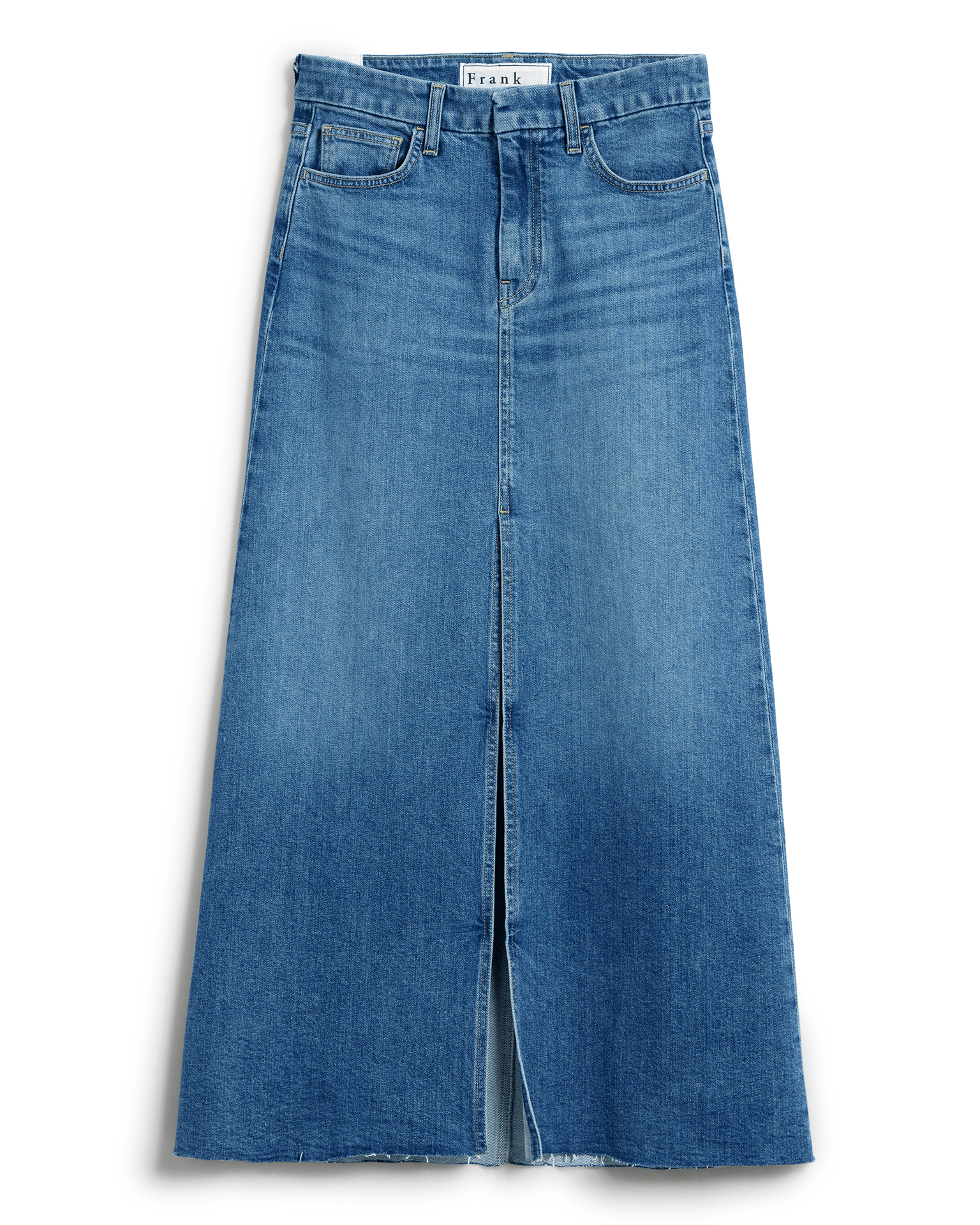 Frank & Eileen Donnybrook Denim Skirt in 2010 Classic Blue Wash