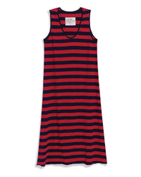 Frank & Eileen Dylan - Scoop Neck Dress in Rugby Stripe 1 - Bliss Boutiques