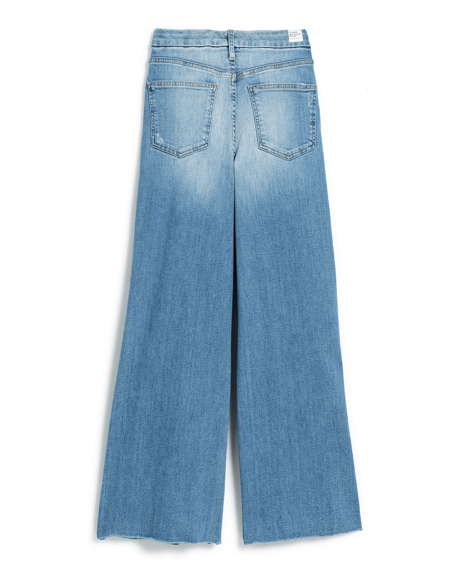 Frank & Eileen East Galway Long Gaucho in 1972 Light Wash Indigo