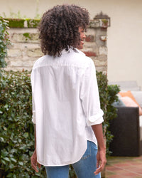 Frank & Eileen Eileen Button Up Featherweight in White