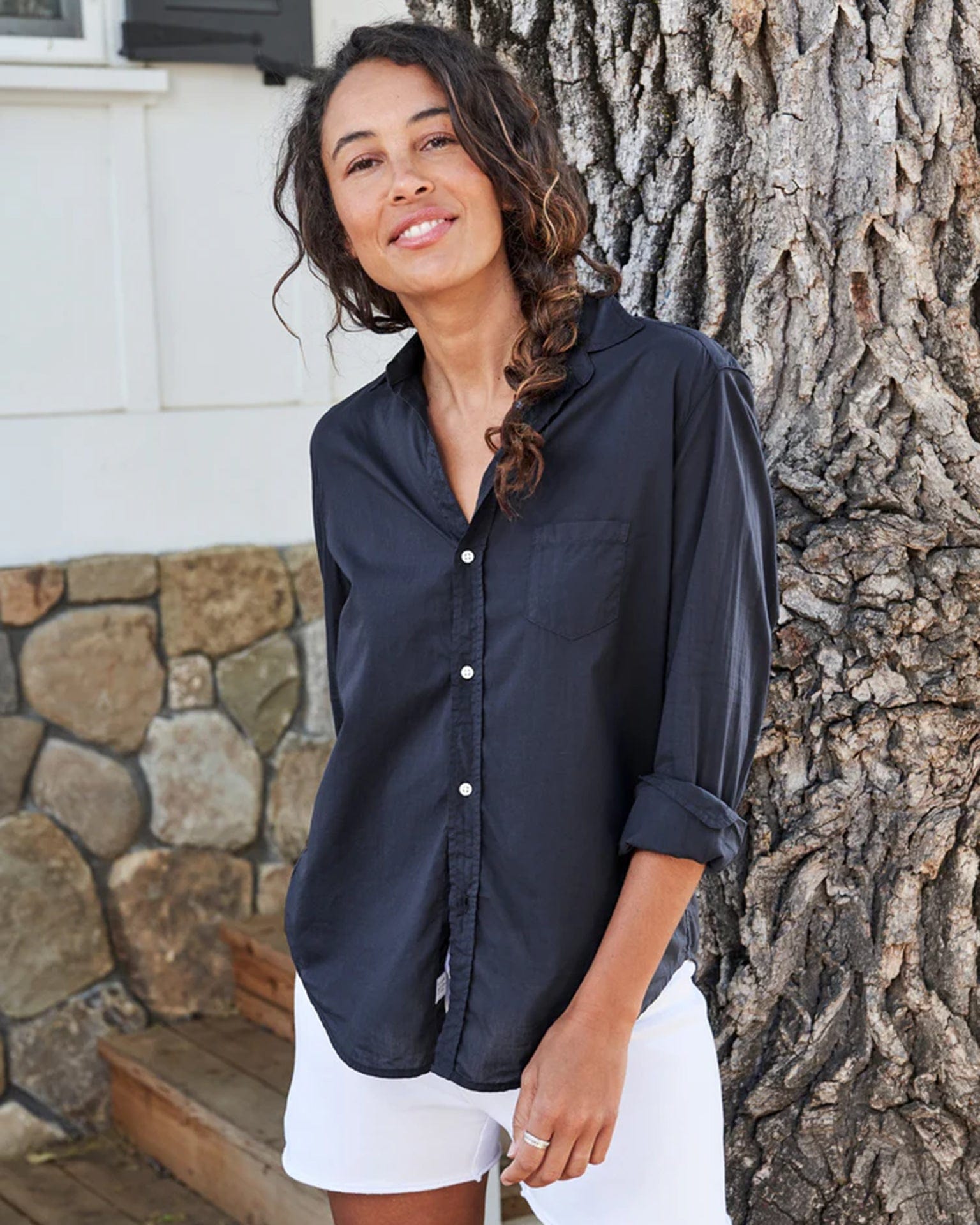 Frank & Eileen Eileen Featherweight in Navy