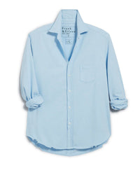 Frank & Eileen Clothing Eileen Relaxed Button Up in Cloud Denim
