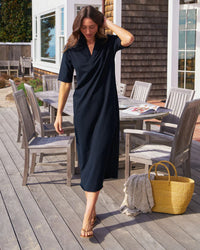 Frank & Eileen Emma - SS Henley Maxi Dress in British Royal Navy 1 - Bliss Boutiques