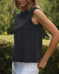 Frank & Eileen Finn - Sleeveless Tank in British Royal Navy 2 - Bliss Boutiques