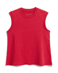 Frank & Eileen Finn - Sleeveless Tank in Cherry 4 - Bliss Boutiques