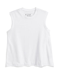 Frank & Eileen Finn - Sleeveless Tank in White 4 - Bliss Boutiques
