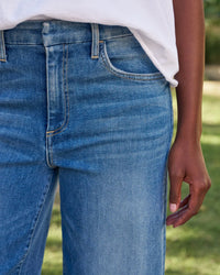 Frank & Eileen Galway Wide-Leg Jean in 2002 Mid Wash Blue 3 - Bliss Boutiques