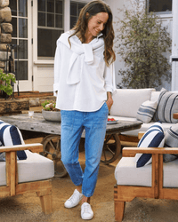 Jameson Utility Jogger in 2000 Sun Washed Blue - Bliss Boutiques