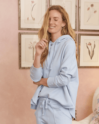 Frank & Eileen Kane Capelet Hoodie in Ice