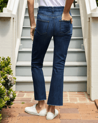 Frank & Eileen Killian Crop Flare Jean in 2003 Medium Wash