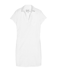 Frank & Eileen Lauren S/S Polo Jersey Dress in White
