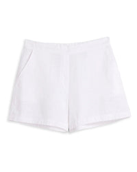Frank & Eileen Mae Pull On Short in White 4 - Bliss Boutiques