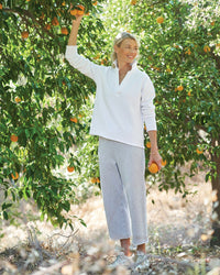 Frank & Eileen Patrick Henley in White Terry