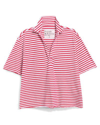 Frank & Eileen Patty - Popover SS Henley in Sailor Stripe 4 - Bliss Boutiques