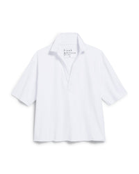 Frank & Eileen Patty S/S Popover Henley in White