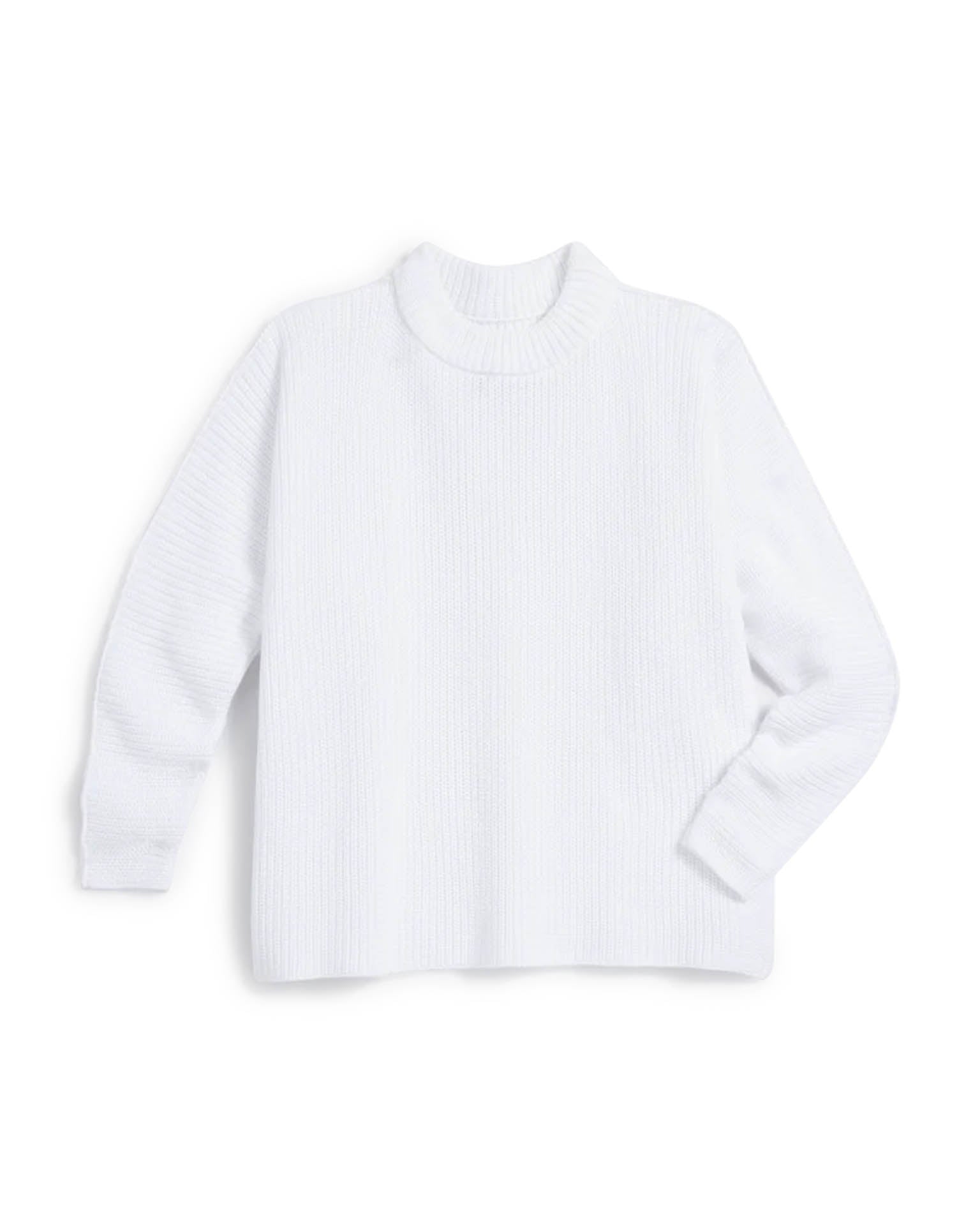 Frank & Eileen Montecito Sweater in White