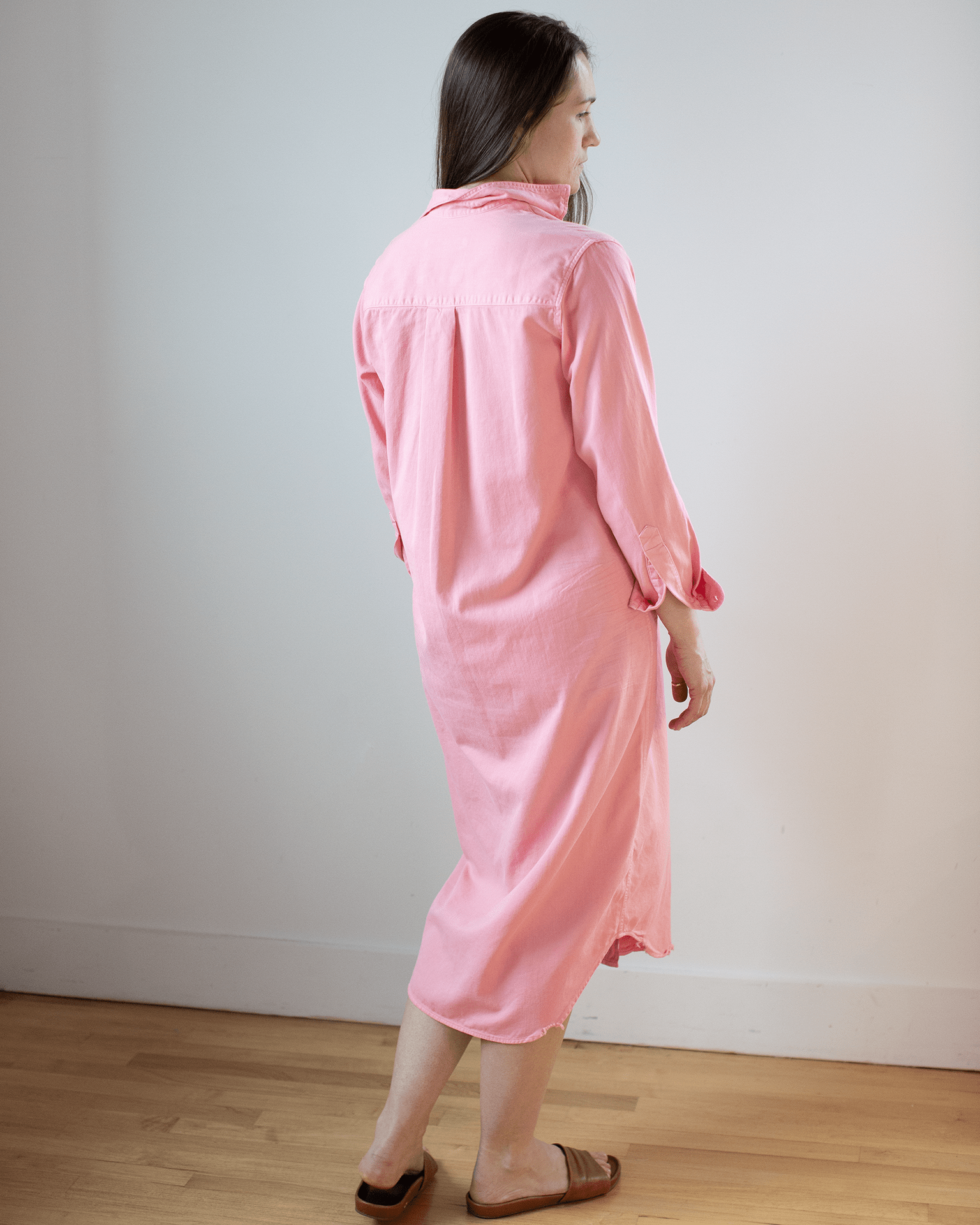 Frank & Eileen Rory Maxi Shirtdress in Sunset Denim