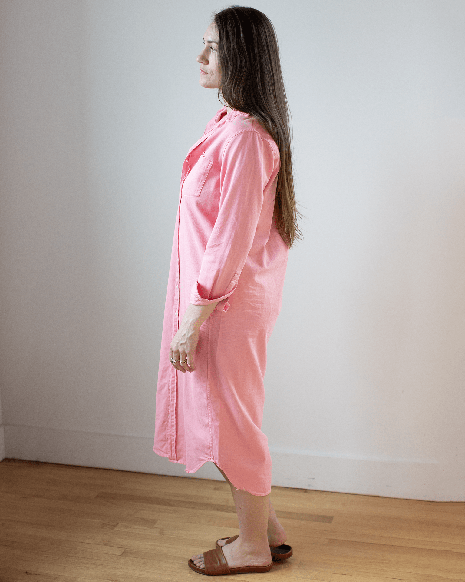 Frank & Eileen Rory Maxi Shirtdress in Sunset Denim