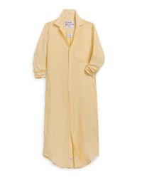 Frank & Eileen Rory Maxi Shirtdress in Yellow Stripe 1 - Bliss Boutiques