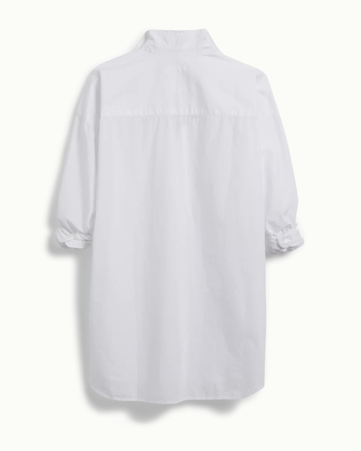 Frank & Eileen Shirley Oversized Button Up in White Everyday Poplin