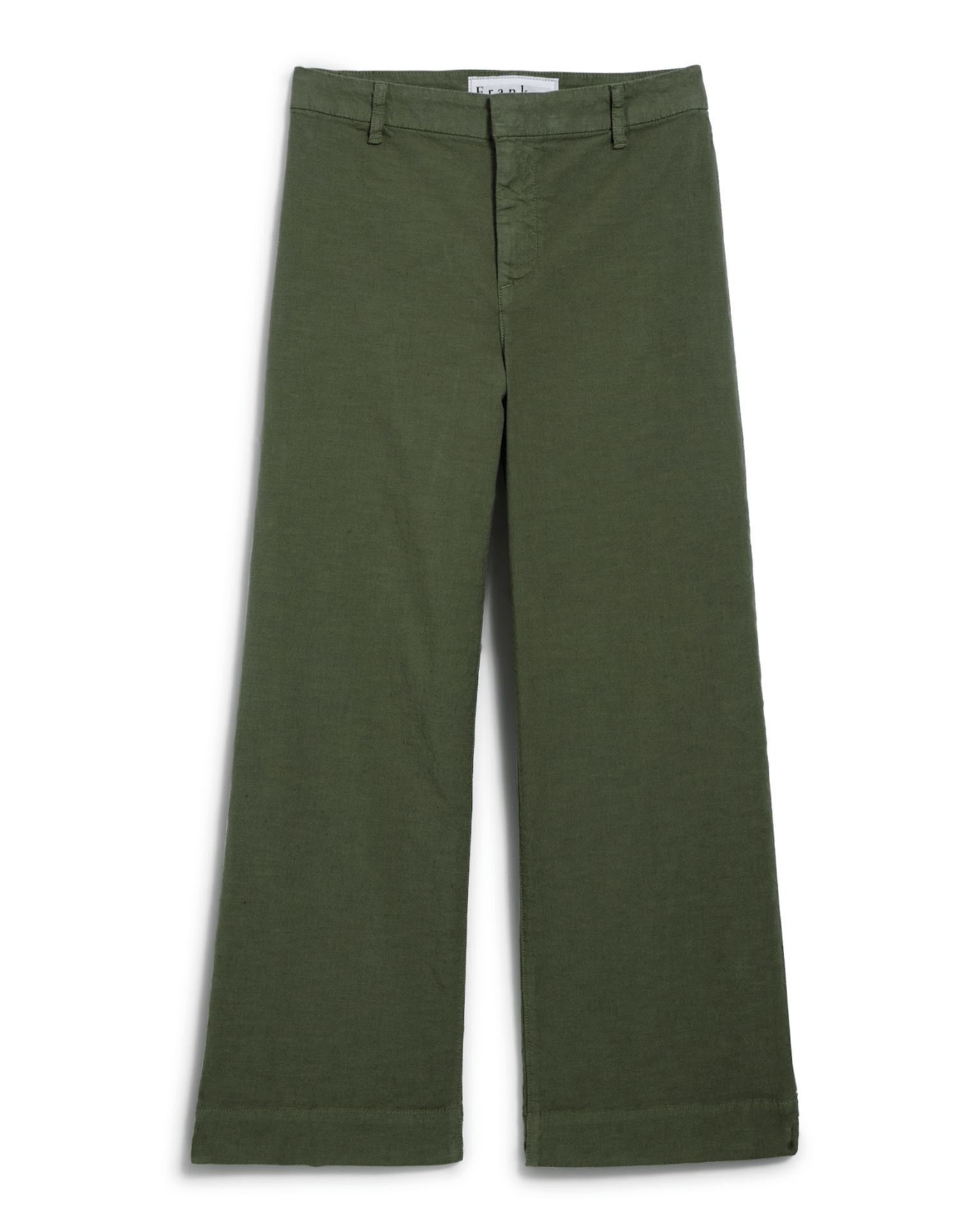 Frank & Eileen The Wexford Trouser in Hunter Green Linen