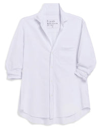 Frank & Eileen Waverly - Button Up Shirt in White 5 - Bliss Boutiques