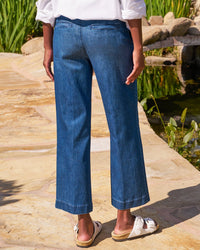 Frank & Eileen Westport Wide Leg in 1984 Washed Blue Wash