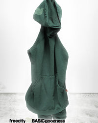 Free City Basic Goodness LT Terry Fluff Hoodie in Eatgreen 1 - Bliss Boutiques