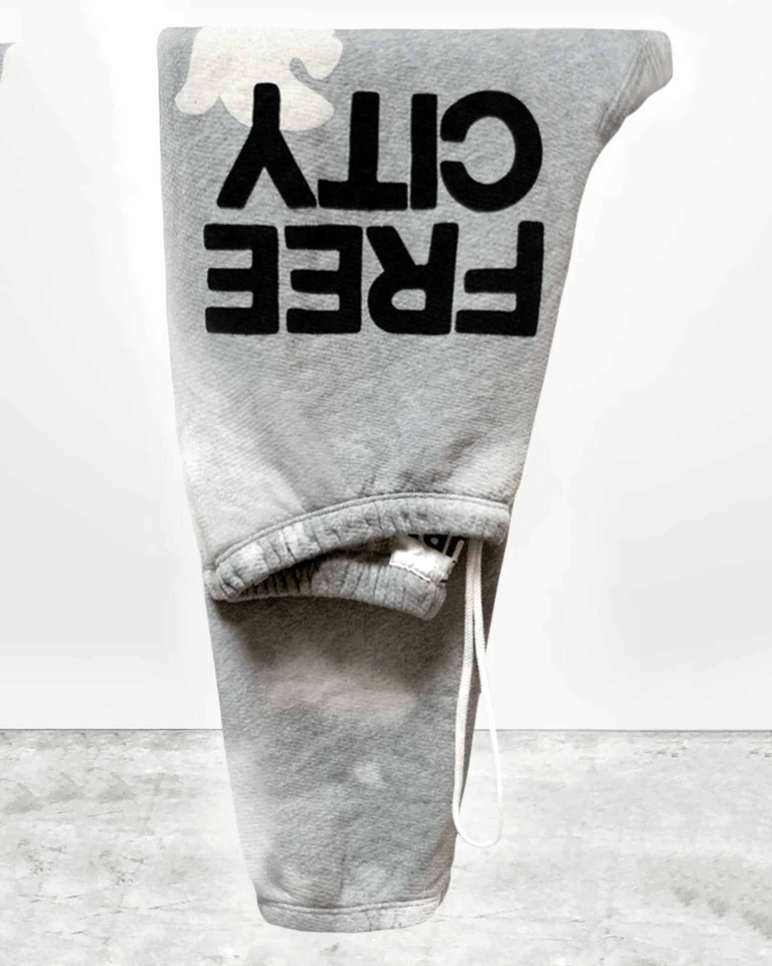 Free City Clothing Bleachout Superfluff OG Sweatpant in Heather Bleachout